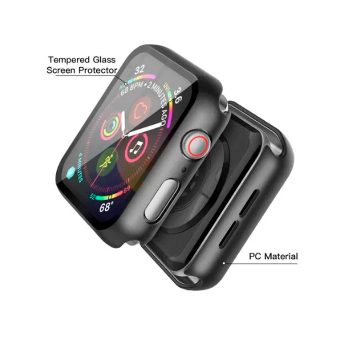 Protector Case para Apple Watch Series 4/5/6 44mm